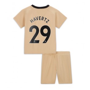 Chelsea Kai Havertz #29 kläder Barn 2022-23 Tredje Tröja Kortärmad (+ korta byxor)